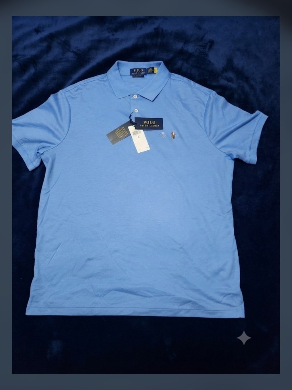 Polo by Ralph Lauren Men’s Sky Blue Short-Sleeve Polo